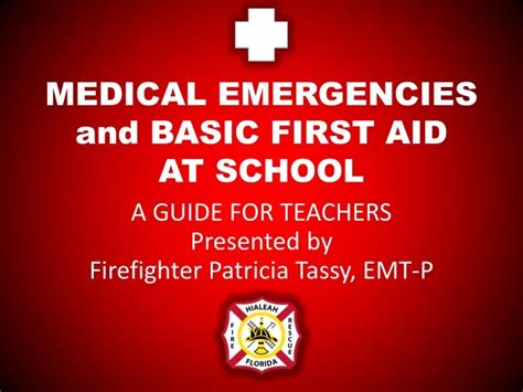 Ppt Managing Medical Emergencies In Schools Powerpoint Presentation