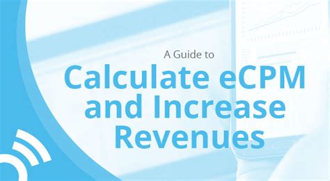 How To Calculate Ecpm And Increase Revenues Smaato