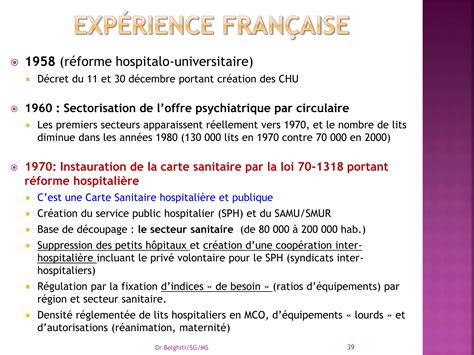 Carte Sanitaire Ppt