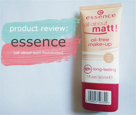 Essence All About Matt Foundation | Review Rave and View: Essence All ...