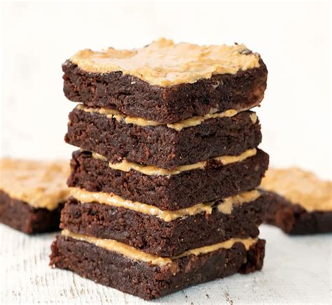 3 Ingredient No Bake Peanut Butter Brownies Recipe Cart