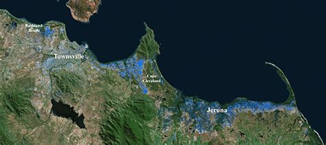 Accurate new technology maps Townsville floods in near real-time