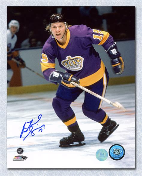 Butch Goring La Kings Autographed 8x10 Photo Nhl Auctions