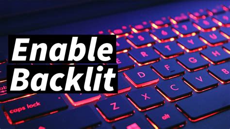 How To Enable Keyboard Light On Acer Laptop Easy Enable Backlit