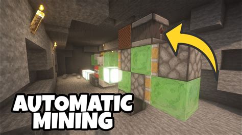 Minecraft Tunnel Bore Tutorial Automatic Mining Youtube