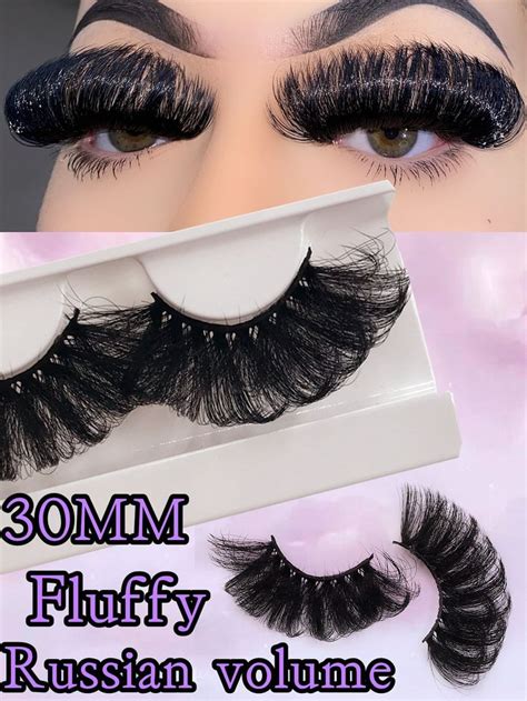 1pair Volumized False Eyelashes False Eyelashes False Lashes False