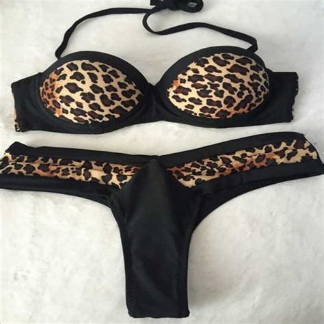 Sexy Leopard Thong Bikini 1846387 On Luulla