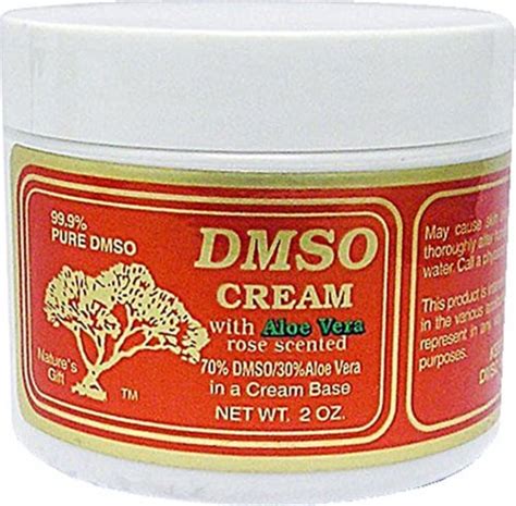 DMSO Cream with Aloe Vera Rose Scented, 2 oz - Kroger