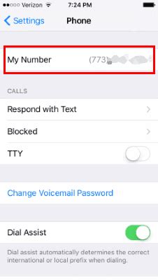 how to get a phone number on iphone