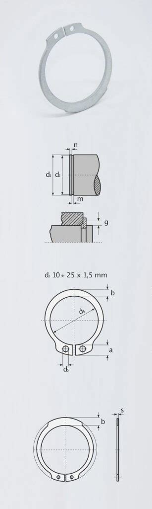 Sicherungsringe Din Produktsortiment Paal Unternehmensgruppe