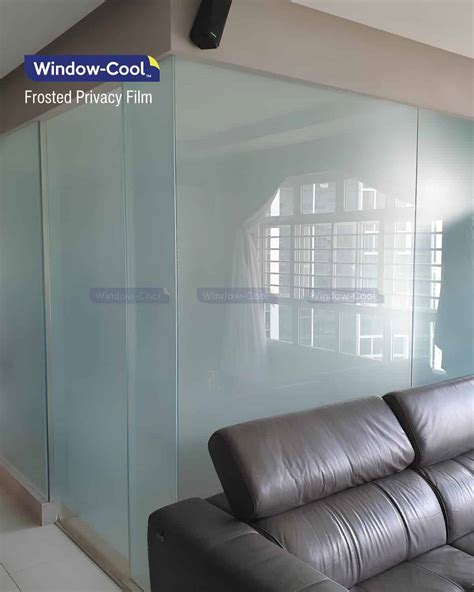 Frosted Window Film for Enhanced Privacy - Frosted Glass Film