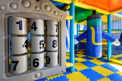 Premium Photo | Modern children's playground indoor