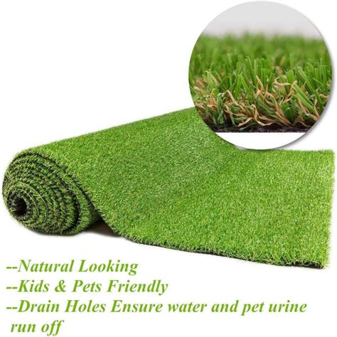 Lita 10x10ft Synthetic Artificial Grass For Patio Deck Backyard Eco Friendly Fake Garden