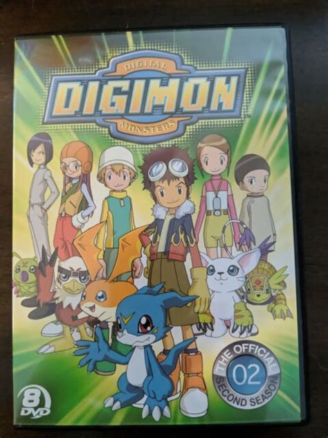 Digimon Digital Monsters The Official Second Season Dvd