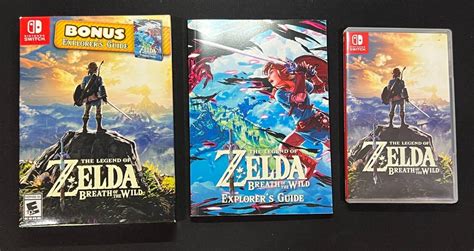 Nintendo Switch The Legend Of Zelda Breath Of The Wild Explorer S Guide