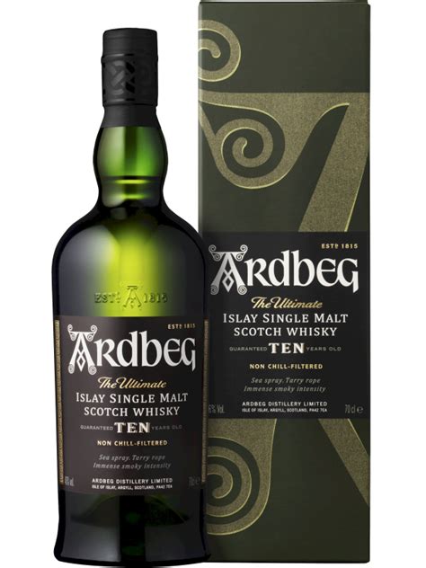 Ardbeg 10 Year Old Islay Single Malt Scotch Whisky House Of Malt