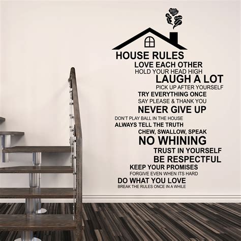 Rooftop House Rules – English – Sales Decor