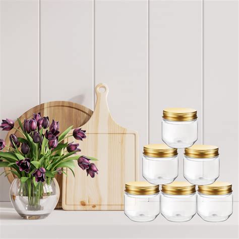 Snapklik Tanlade Pcs Oz Clear Plastic Jars