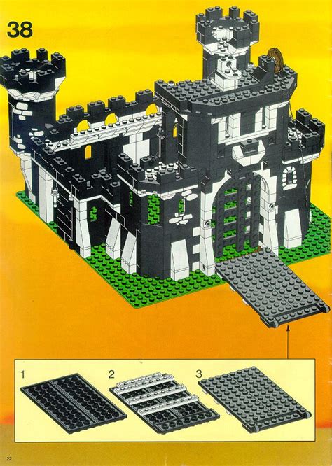 Old LEGO® Instructions | letsbuilditagain.com | Lego instructions, Lego, Lego castle instructions