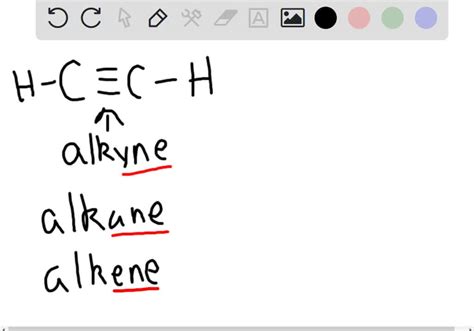 SOLVED:What is an alkyne?