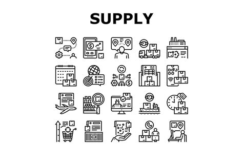 Supply Chain Icons