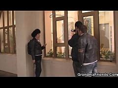 Two Men Film Sex Movie With Mature In Red Lingerie Xxx Mobile Porno Videos Movies IPornTV Net