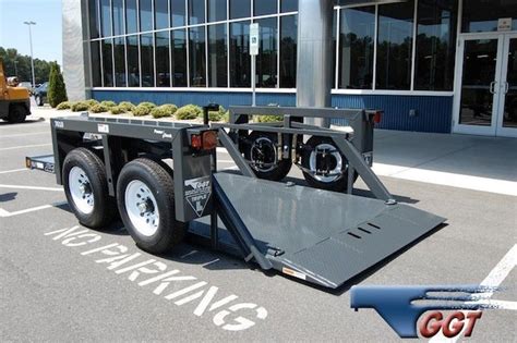 Trailer With Forklift Attached