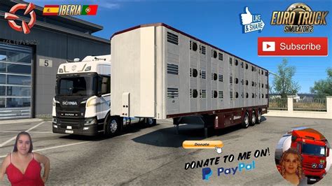 Euro Truck Simulator 2 1 43 Ownable Livestock Trailer Michieletto V1 0