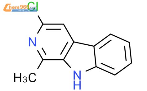 18203 05 9 3 氯 1 甲基 9h 吡啶并 3 4 b 吲哚化学式结构式分子式mol 960化工网