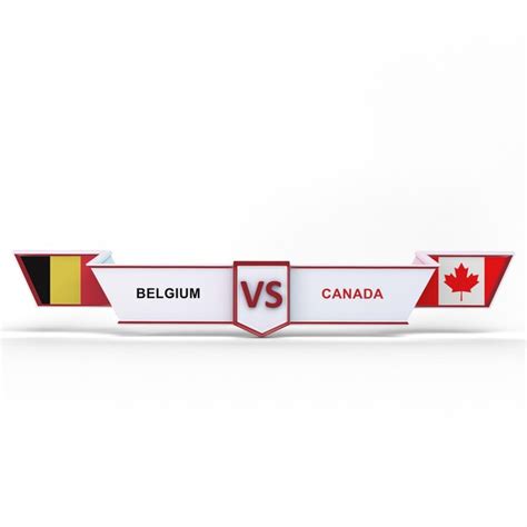 Match De Coupe Du Monde Belgique Vs Canada Psd Gratuite