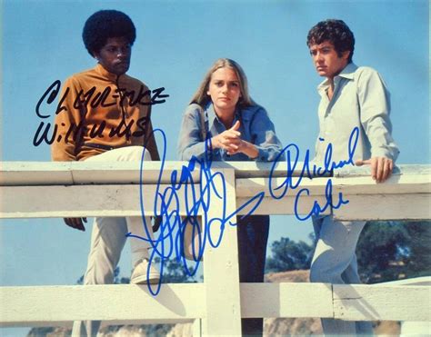 Mod Squad Cast Signed Photo X3 Michael Cole, Peggy Lipton, Clarence ...