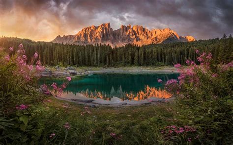 Lago Antorno Dolomites Italy Wallpapers Wallpaper Cave