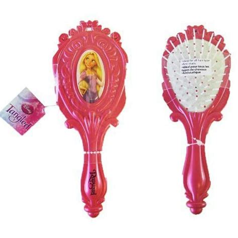 Disney Tangled Rapunzel Girls Pink Hair Brush Rapunzel Hairbrush