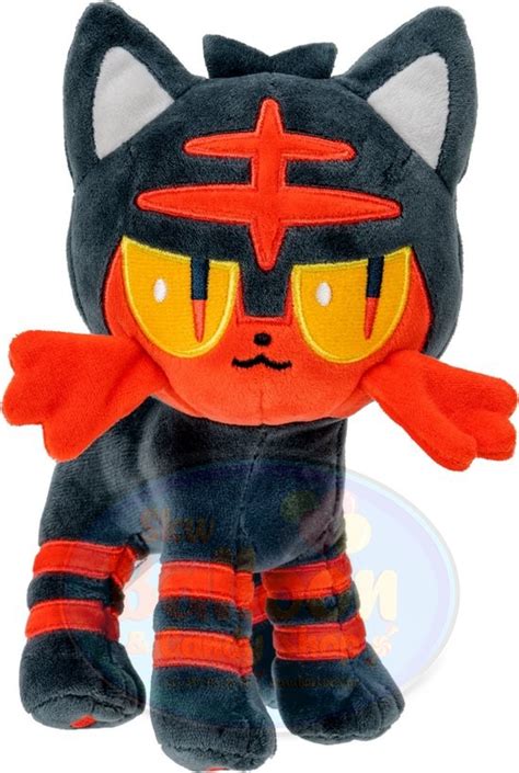 Pokémon Litten 8 20cm Plush Skw Balloon And Candy Shop