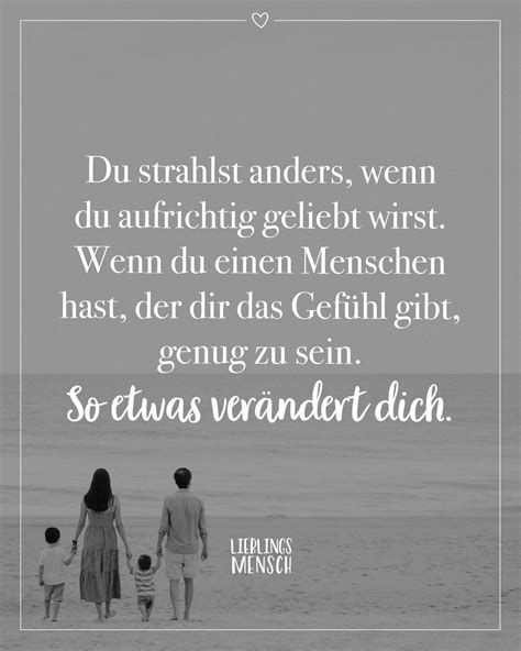 Spruch Anders Strahlen Geliebt Werden VISUAL STATEMENTS