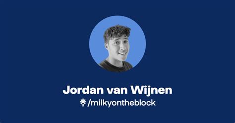 Jordan Van Wijnen Instagram Linktree