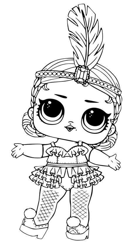 Lol Surprise Doll Coloring Pages Coloring Pages For Kids And Adults