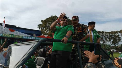 Apresiasi Ribu Kader Ansor Dan Banser Kabupaten Malang Ini Pesan