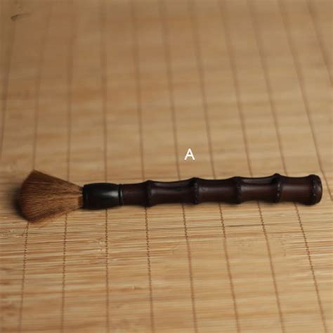 Superior Handmade Natural Bamboo Rhizome Teapot Pen Kungfu Tea Brush