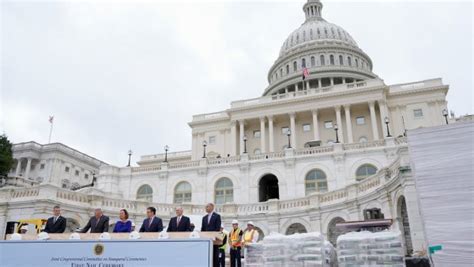 Work begins on inauguration stage at US Capitol – NBC New York