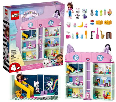 Lego Zestaw Gabby S Dollhouse Koci Domek Gabi Magiczny Dom Gabiny