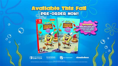 Spongebob Krusty Cook Off Extra Krusty Edition Nintendo Switch