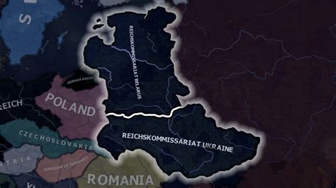 What If The Reichskommissariat Belarus And Ukraine Had Existed Hoi4