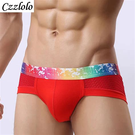 Czzlolo Designed Low Waist Sexy Men Underwear Briefs Gay Penis Pouch