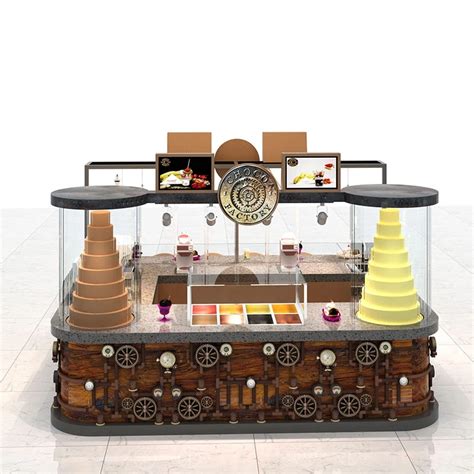 Chocolate Display Booth In Mall Dessert Counter Design Ideas