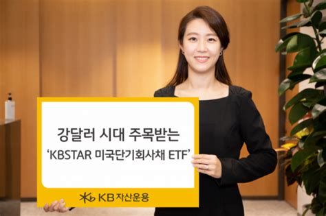 Kb자산운용 강달러 시대 미국 단기 회사채 Etf 주목 이투데이