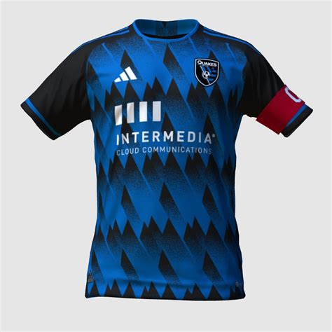 San Jose Earthquakes Home Kit Pes Master Kit Creator Showcase