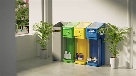 Recycle Right Bins | Behance