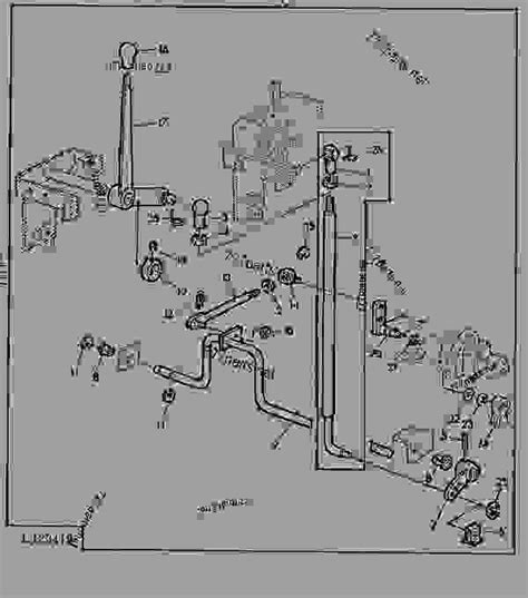 Hi Lo Shift Linkage With Sg2 Cab 13 Tractor John Deere 2850