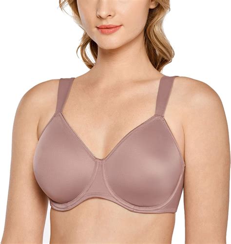 Delimira Femme Soutien Gorge Minimiseur Armature Grande Taille Tasse